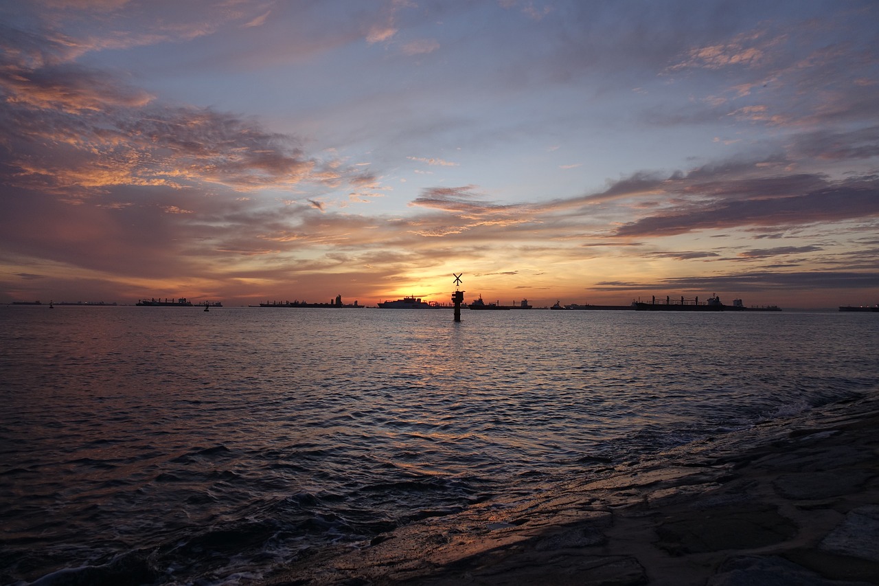 Relaxing by the Waterfront